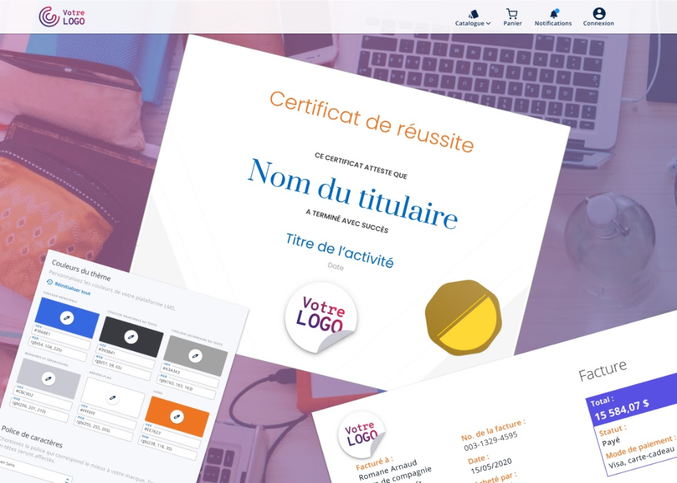 création de cours